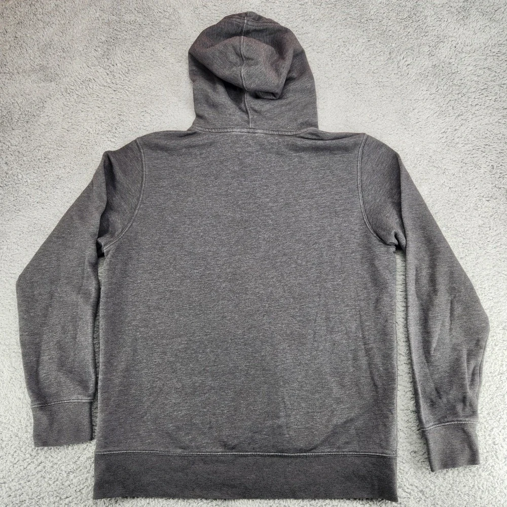 The North Face Drew Peak Hoodie Mens L Gray Pullover Hooded Pocket